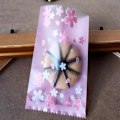 Miniatyrbillede 7 af 8: 100 stk. Hine Sealing Æggeblomme Sprød Snowflake Emballagepose DIY A