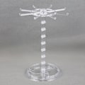 Miniatyrbilde 1 av 8: Smykker Roterende Ring Display Holder Organizer Halskjede Keychai F