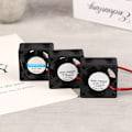 Miniatyrbillede 4 af 8: C 5V/12V/24V Computer CPU Køler Mini Køleblæser 40MM Lille Eks 12V