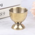 Miniatyrbilde 1 av 8: Kokte eggekopper i rustfritt stål Stand Rack Egg Holder Egg Hold Gold