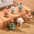 Miniatyrbilde 2 av 8: Julepynt Ornamenter Dyreformet Julegave Skrivebord A3