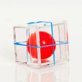 Pikkukuva 1 / 8: 1 kpl Clear Ball Through Box Hauska Magic Conjuri