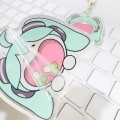 Pikkukuva 7 / 8: Dynaaminen ravistettava Hatsune Miku Avaimenperä Eating Green Onion Keyr