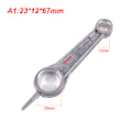 Miniatyrbild 1 av 5: 1st luftkompressor vevstake Silvertonad aluminiumlegering 23*12*67mm