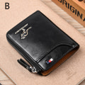 Miniatyrbillede 1 af 8: Kangaroo Wallet RFID-blokerende tegnebog med lynlås Multi Credit C B