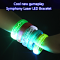 Miniatyrbillede 5 af 8: LED lysende armbånd 7 farve lys boble flash armbånd Runni F