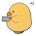 Miniatyrbilde 1 av 6: dvs. Killer Emalje Pins Chick Little Penguin Dolk Brosjer Lap A2
