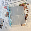 Miniatyrbillede 6 af 8: A5 Binder Sleeves 1P 2P 4P Transparent Photo Album Binder A