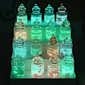 Miniatyrbilde 6 av 8: 1/5 Stk Mini Luminous Ønskeflaske Hjem Hage Dekor DIY Ornam 5pcs Random