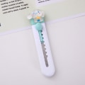 Miniatyrbilde 7 av 8: Kawaii Utility Cartoon Portable Mini Paper ter Box Opener Offi A7