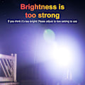 Miniatyrbilde 8 av 8: Super Bright oppladbar hodelykt 1200mAh High Power hodelykt white core