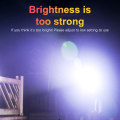 Miniatyrbilde 8 av 8: Super Bright oppladbar hodelykt 1200mAh High Power hodelykt white twin-core
