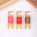 Miniatyrbillede 4 af 8: 2 stk forgyldt stud bilsikringer mini bil eller sikring 20A-200A 32V Au 40A