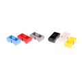 Miniatyrbilde 4 av 5: 10 STK 4MM Fargemikser Fader Cap Straight Slide Potensiometer Fa Yellow