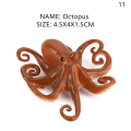 Pikkukuva 1 / 5: Simulation Marine Life Action Figuurit Ocean Animal Model Educationat A11