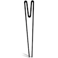 Pikkukuva 1 / 7: Finger sticks Game Player Välipalatikkupidike Muovinen Finger sti Black