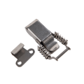 Miniatyrbilde 5 av 5: Rustfritt stål 304 Spring Hasp Toolbox Toggle Låser Lås Har A3