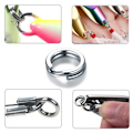 Miniatyrbilde 3 av 8: 100 stk Fishing Split Rings 2,5-8mm Bait Snap Sølv Rustfri S 4