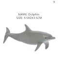 Pikkukuva 1 / 5: Simulation Marine Life Action Figuurit Ocean Animal Model Educationat A9