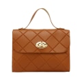 Miniatyrbilde 1 av 8: Messenger Bag for kvinner Skulderveske Mote Crossbody-vesker brown