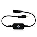 Miniatyrbilde 1 av 8: LED Strip Touch Dimmer Lysstyrkekontroll LED Dimmer Switch Dim Black