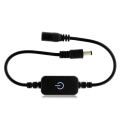 Miniatyrbillede 1 af 8: LED Strip Touch Dimmer Lysstyrkekontrol LED Dimmer Switch Dim Black