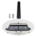 Miniatyrbillede 1 af 6: Universal Antenne Bilradio Kort antenne Antenne 2,2 tommer AM/FM