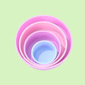 Miniatyrbild 6 av 8: Rund form silikon tårta bakform DIY mousse fondant Cy 10cm
