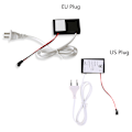 Miniatyrbilde 2 av 5: Baderomsspeil Interiør Touch Switch Sensor for Smart Home Des 2(US Plug)