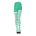 Miniatyrbillede 1 af 5: Dame Tights Uigennemsigtige strømper Strømpebukser Julefest Makeup White&Green