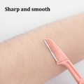 Miniatyrbilde 7 av 8: 1 STK Eyebrow Razor Ansiktshårfjerner Makeup Tools Trimmer Sha Blue
