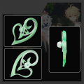 Miniatyrbillede 3 af 5: 1Pc Akasha Genshin Impact Game Luminous Cosplay Prop tilbehør