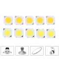 Miniatyrbild 2 av 8: 5 ST LED Bridgelux Chip COB 3/5/7/10/12W 300mA högkvalitativ hög Light yellow 12W