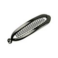 Miniatyrbilde 1 av 8: Banan Hårklemmer For Kvinner Jenter Wave Combs Hårnål Flett Cla Black 15cm