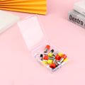 Miniatyrbillede 4 af 5: 40/8 stk. 1 mm-10 mm Mini Clay ters Ørering hul hul rund fabrikat C