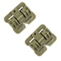Miniatyrbilde 8 av 8: Tactical Vest quick release spenne skyve taktisk vest spenne Khaki long