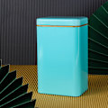 Pikkukuva 6 / 8: Metallinen Retro Square Tea CAN Säilytyskotelo case Packagi Red