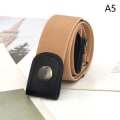 Miniatyrbilde 1 av 5: Dame Elastisk latbelte dame uten spenne belte jeans kjole elastisk A5