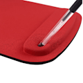 Pikkukuva 3 / 8: Rannetukihiirimatto Pelitoimiston hiirimatto Eva Ergonomic Mouse red