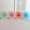 Miniatyrbilde 4 av 8: 4 Farger Akryl Coasters Round Table Cup Mat Skyting Rekvisitter In Blue