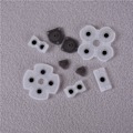 Miniatyrbillede 1 af 6: 9 stk/sæt Controllerudskiftning D-Pad ledende gummi til PS4