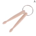Pikkukuva 1 / 8: Mini Drum Sticks Avaimenperä Puiset Rumputikut Avaimenperä Avaimenperä Avaimenperä A