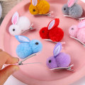 Miniatyrbilde 4 av 8: Fashion e Plush Tredimensjonal Hårnål Side Clip Hair Access Blue