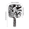 Pikkukuva 8 / 8: Ins Liquid Shape Square Mirror Mini Handheld Desktop Cosmetic