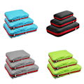 Miniatyrbillede 2 af 7: Sjov Travel Compression Pouch Hurtig opbevaringstaske Nylon Double Lay Gray 35*25CM