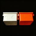 Miniatyrbilde 3 av 8: 86 Type PVC elektrisk koblingsboks, monteringsdesign, solid struktur A2