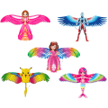 Pikkukuva 6 / 8: Lentävä leijalelu Butterfly Mermaid Parrot Eagle -leija kahvalla F