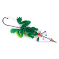 Miniatyrbilde 3 av 5: Fiske myke lokker Faux Frog 4 farger Kvalitet God Crankbaits L A1