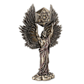 Miniatyrbillede 5 af 8: Talmudisk jødedom Metatron-engel, der holder livets hellige blomst G C
