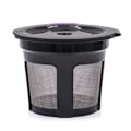 Miniatyrbilde 5 av 8: Gjenbrukbare kaffe K kopp filterkurver K Karaffel kaffekapsler D purple